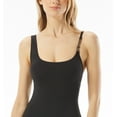 thumbnail image 3 of Michael Kors Women's Chain Detail One Piece Swimsuit Black Size 12, 3 of 3