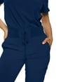thumbnail image 2 of Monarch Uniforms Stretchy Scrubs Women's Jogger Scrub Set In Regular and Petite Jogger Scrubs with Tuck-In Top for Women, 2 of 5