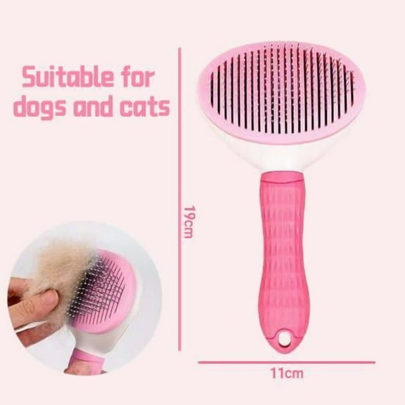 Cat brush, cat comb,cat stuff,dog brush, comb for dogs,pet cleaning accessory pet comb for furry pets. Suitable for long cats and dogs. Removes loose hair and reduces shedding
