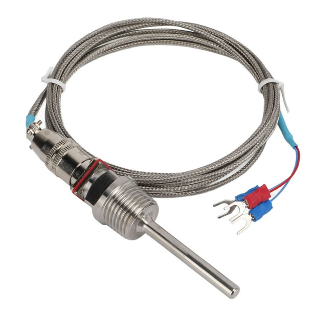 Sensor de temperatura WZP‑270 Sonda de temperatura de acero inoxidable PT100 con alta precisión y respuesta rápida para la industria