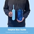 thumbnail image 2 of Omielife OmieBox UP Pod &amp; Utensil Set Azure, 2 of 7