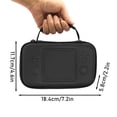 thumbnail image 3 of Handheld Gaming Console Storage Bag for RG CUBE XX – Portable Hard Shell Zipper Case, Shockproof & Scratch Resistant Travel Protector for Retro Video Game Players, 18.4x11.7x5.8cm, 3 of 6