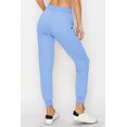 thumbnail image 4 of ALWAYS Women Jogger Sweatpants - Super Soft Stretch Lightweight Drawstrings Pants with Pork Chop Pockets Sky Blue XL, 4 of 6