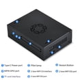 thumbnail image 2 of For VisionFive2 Special Metal Shell with Cooling Fan Mini Host Computer Shell IP30 Protection Level Multiple Interfaces, 2 of 7