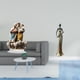 thumbnail image 2 of Escultura de arte tribal de acrílico para decoración de escritorio, adorno de mesa para chimenea navideña y hogar., 2 of 8