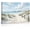 Frame-style, variant on Coastal Beach Canvas Wall Art Sand Dunes Ocean Landscape Seascape Painting Nature Prints Blue Sea Posters for Living Room Bedroom Bathroom Office Home Decor Artwork