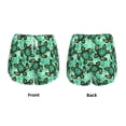 thumbnail image 3 of Cauagu Sea Turtle Print Women's 2 in 1 Running Shorts Athletic Workout Gym Yoga Shorts Running Shorts for Women-Small, 3 of 7