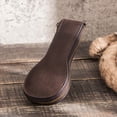thumbnail image 3 of JMLIANG Genuine Leather Watch Case Vintage Minimalist Protective Bag for Watch Storage Travel, 3 of 9