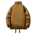 thumbnail image 3 of Tuphregyow Warm Men's Insulated Work Coat - Wool Jacket for Winter, Stay Cozy and Protected Coffee XXL, 3 of 3