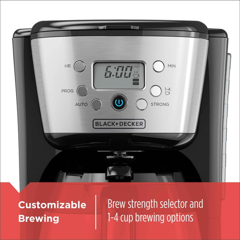  BLACK+DECKER 12 Cup Thermal Programmable Coffee Maker