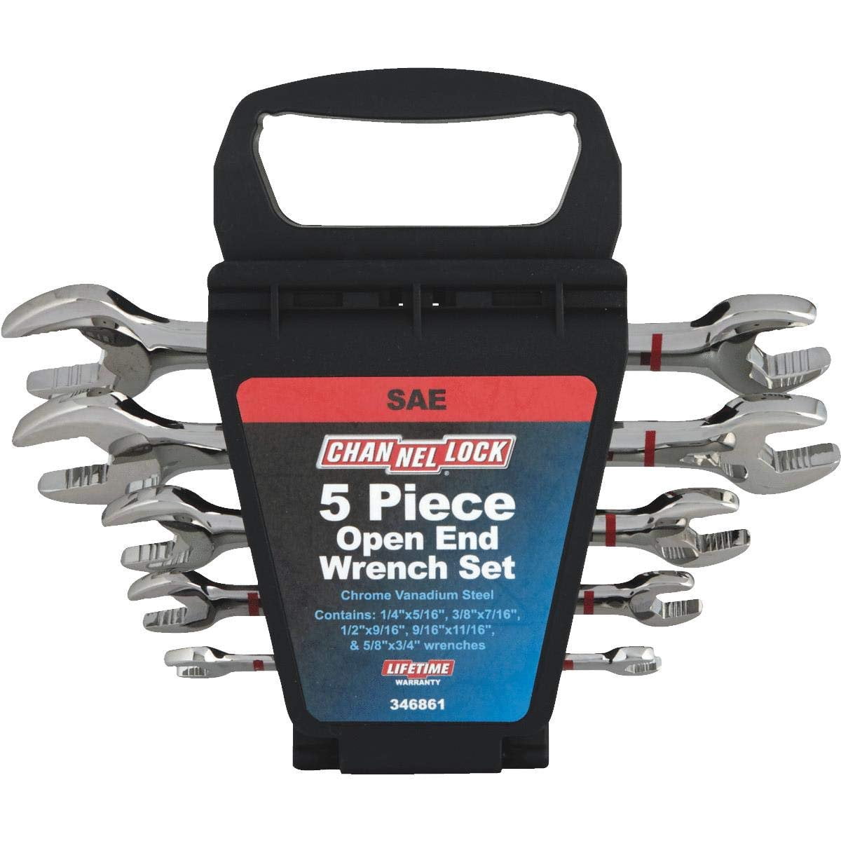 Channellock Products Channellock 5-Piece Open-End Wrench Set