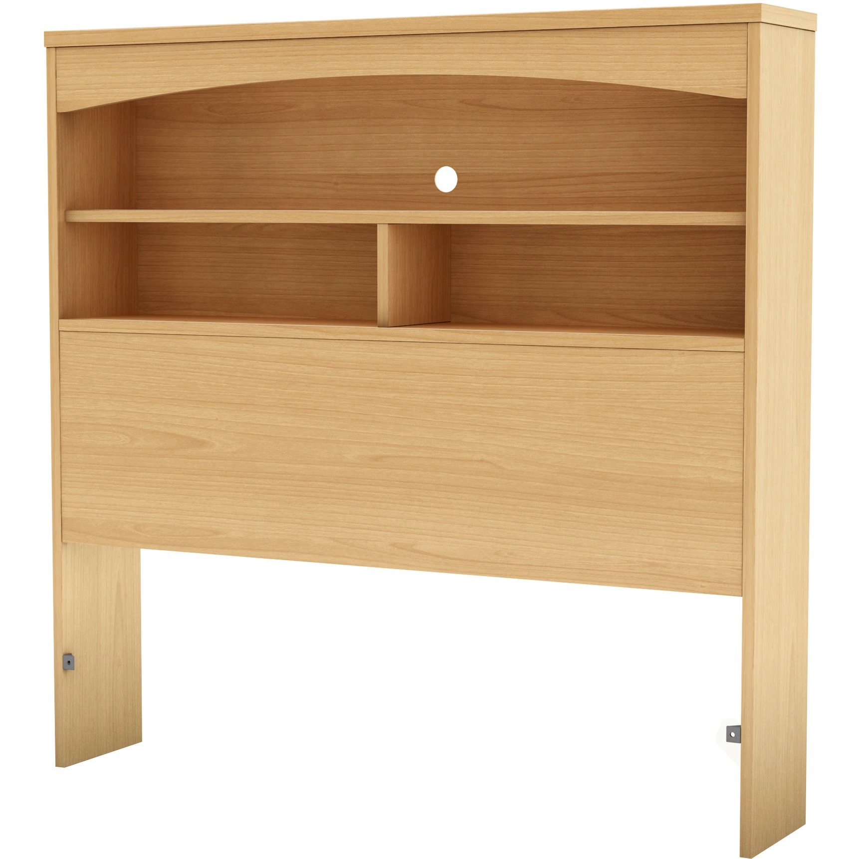 South Shore Bookcase Twin Headboard, Natural Maple