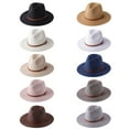 thumbnail image 2 of Coduop Men Women Foldable Summer Straw Hat Wide Brim Fedora Sun Beach Hats, 2 of 2