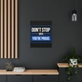 thumbnail image 4 of Inspirational Wall Art Don't Stop Until You're Proud Motivation Wall Decor for Home Office Gym Inspiring Success Quote Print Ready to Hang Unframed, 4 of 18