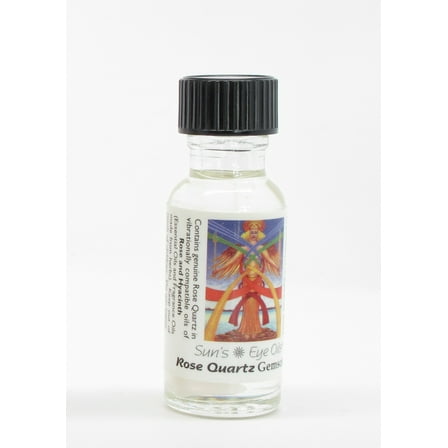 Suns Eye Rose Quartz Herbal Fragrance Oil - 1/2 Ounce Bottle