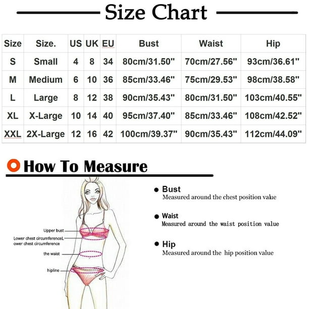 Traje de Baño de Dos Piezas para las Mujeres con Impresión Conservadora Strappy Back Set de Traje de Baño con Almohadilla de Pecho Extraíble