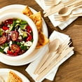 thumbnail image 3 of Great Value Disposable Compostable Assorted Cutlery, Beige, 24 Count includes 8F/8S/8K, 3 of 9