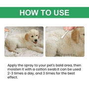 Dog Skin and Coat Health Supplements Liquid Spary Pet Hair Loss Treatments Helps Hair Loss Regrowth Works for Dogs Cats