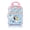 Bluey - Blue and Pink, variant on Hello Kitty Mini Backpack for Kids & Adults 10" PU Leather Backpack Purse Toddler Travel Bag, Small Bookbag, Lightweight Rucksack for School, Travel, or Everyday Use Ages 3+