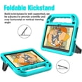 thumbnail image 3 of BMOUO Kids Case for Fire HD 8 & HD 8 Plus Tablet (12/10th Generation, 2024/2022/2020 Release), Shockproof Handle Stand Kids Case, Cyan, 3 of 6