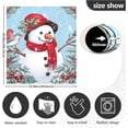 thumbnail image 3 of Coolnut Magnetic Dishwasher Stickers Christmas Snowman Kitchen Dishwasher Cover Sticker, Panel Decal Home Cabinet Appliances Stickers 20in W x 26in H Home Decor, 3 of 5