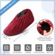 thumbnail image 2 of 11 pares de cubrezapatos reutilizables, antideslizantes, lavables y gruesos, para bolos en interiores, para hombres y mujeres (multicolor), 2 of 6