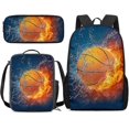 thumbnail image 1 of School Supplies Horse Pattern School Set Backpack Small Lunch Box, 1 of 5