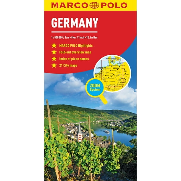 Marco Polo Maps: Germany Marco Polo Map (Other) - Walmart.com