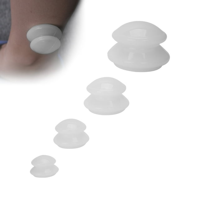 4 Sizes Of Anti-Cellulite Cup, Professional Cupping Treatment And Home Cupping Set, Suitable For Myofascial Massage, Anti-Cellulite, Muscles, , Joint Pain