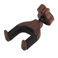 thumbnail image 3 of Guitar Hanger, Safe Stable Natural Black Walnut Base Automatic Lock Release Guitar Wall Mount  For Studio For Home For Office, 3 of 8
