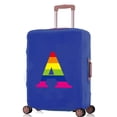 thumbnail image 1 of Luggage Covers Travel Accessories Suitcase Cover Protector Reusable Washable 18-32inch Rainbow Letter Printed Pattern Series 8rainbow A M, 1 of 5