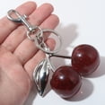 thumbnail image 2 of YANONELRY Keychain Cherry Bag Charms Purse: Key Chains Women Cute - Car Keyrings Leather Handbags - Fashion Enthusiasts, 2 of 7