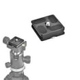 thumbnail image 2 of 60mm Metal Quick Release Plate with 1/4''-20 Camera Screw Tripod Mount Plate Fits Standard for DSLR Camera Tripod Ball Head, 2 of 5