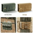 thumbnail image 3 of Portable Camping Condiment Bottle Storage Bag Canvas Seasoning Storage Bottle Pouch with 9 Bottle for Outdoor Barbecue Cooking, 3 of 7