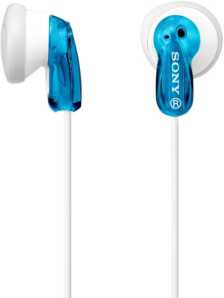 Brand New SONY MDR-EX15 BLUE In-Ear Stereo Headphones With Powerful Bass 