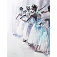 thumbnail image 2 of Valle, Aimee Del 25x32 Black Ornate Wood Framed with Double Matting Museum Art Print Titled - Ballet II, 2 of 4