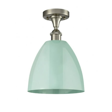 

Innovations Lighting - Plymouth Dome - 1 Light Semi-Flush Mount In Industrial