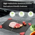 thumbnail image 4 of Spectabilis Defrosting Tray for Frozen Meat, Miraculous Rapid Natural Heating Defroster, Large Size Thawing Plate Kitchen Mat, 4 of 8