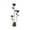 C, variant on Decorr 12.99" Flower Bee Watering Station Small Bird Bath Multi-Height Bird Bath with Bee Feeder for Garden Patio Lawn Decor