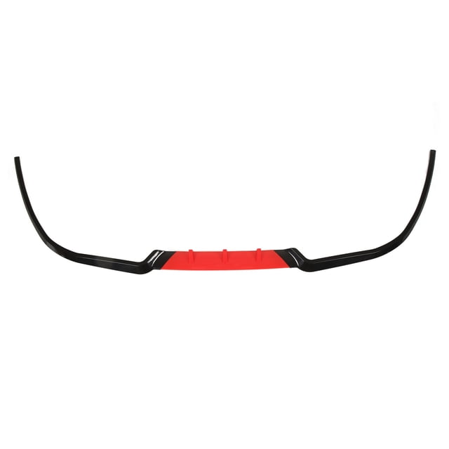 Front Bumper Splitter, 3PCS Front Bumper Splitter Delicate Corners Bumper Lip Spoiler Universal For A3 A4 A6
