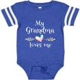 thumbnail image 3 of Inktastic My Grandma Loves Me Heart Grandchild Boys or Girls Baby Bodysuit, 3 of 5