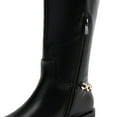 thumbnail image 3 of DREAM PAIRS Women's Knee High Riding Boots, Classic Equestrian Tall Boots with Gold Chain Detail, 3 of 8