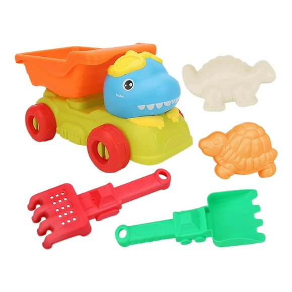 Hearth & Gear Dinosaur Beach Toys With Mesh Storage Bag Suitable For Children 3 And Above To Play Outdoors In Summer Girls Pool Floats for Kids Beach Sand Shovels for Kids Heavy Duty Large Easter