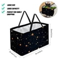 thumbnail image 2 of Constellation Large Foldable Oxford Cloth Toy Basket - Beach Bag, Shopping Bags, Laundry Basket, 2 of 7