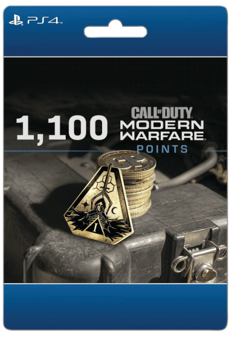 Call of Duty: Modern Warfare 1100 Points, Activision, PlayStation [Digital Download]