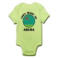 thumbnail image 1 of CafePress - 100% Made In Aruba Infant Creeper - Baby Light Bodysuit, 1 of 1