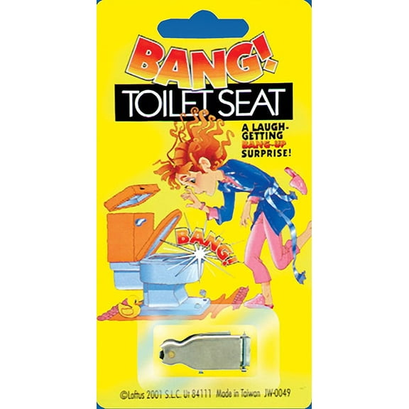 Loftus Bang Toilet Sea Exploding for Adults Novelty and Gag Toys, Silver, 3 in