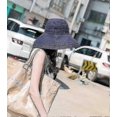 thumbnail image 5 of Ladies Soft Foldable Fishing Hat Cotton Wide Brim Beach UV Summer Hat, 5 of 5