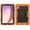 Orange, variant on Allytech Heavy Duty Rugged Case for Lenovo Tab M9 2023, Adjustable Kickstand Case with Built-in Screen Protector, Anti-Drop Shockproof Full Body Protection Case for Lenovo Tab M9 - Orange