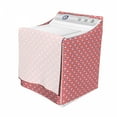 thumbnail image 3 of 4th of July Washer Cover, Circles Stars American Freedom and Liberty Patriotic, Washroom Decor with Dust Protection, 29" x 28" x 40", Royal Blue Red White, by Ambesonne, 3 of 3
